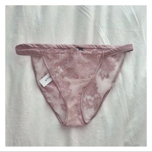 Cosabella blush pink lace panties